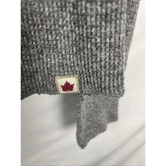 Stanfield's Heritage Grey Cotton-Blend Waffle Knit Shirt Men's Size S - Picture 3 of 8